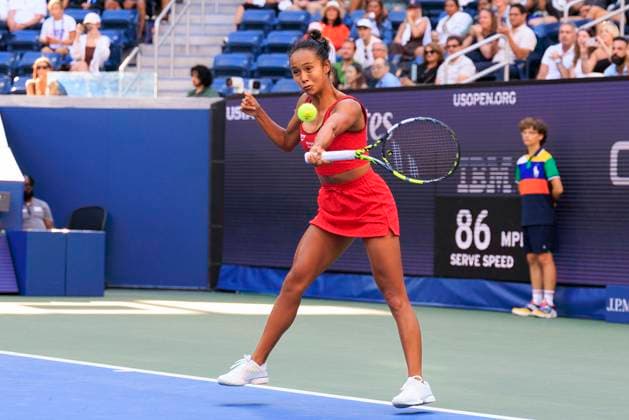 August 30, 2025, Flushing Meadows, New York, USA: (in photo) Leylah Fernandez Venus Williams during a doubles match against Ulrikke Eikeri Eri Hozumi on Day 7 of the 2025 US Open at USTA Billie Jean King National Tennis Center on Saturday August 30, 2025 in the Flushing neighborhood of the Queens borough of New York City. JAVIER ROJAS PI Flushing Meadows USA - ZUMAp124 20250830_zaa_p124_100 Copyright: xJavierxRojasx