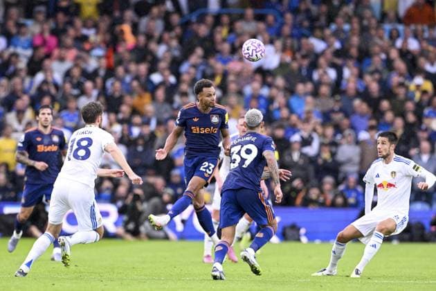 LEEDS, ENGLAND - AUGUST 30: Jacob Murphy of Newcastle United during a Premier League 2025 26 match between Leeds United and Newcastle United at Elland Road on August 30, 2025 in Leeds, England. (Photo by Richard Callis Sports Press Photo) Copyright: xRichardxCallis SPPx Sportspressphoto_SPR18617