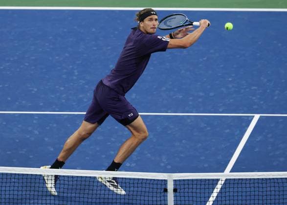 Alexander Zverev (GER), US Open Championships 2023, USTA Billie Jean King National Tennis Center, Flushing Meadows, New York, USA . Copyright: xJuergenxHasenkopfx