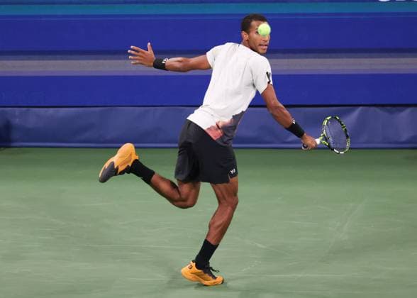 Felix Auger-Aliassime (CAN), US Open Championships 2023, USTA Billie Jean King National Tennis Center, Flushing Meadows, New York, USA . Copyright: xJuergenxHasenkopfx