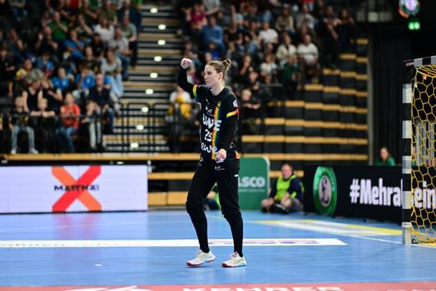Handball I Frauen I Saison 2025-2026 I 1. HBF I 1. Spieltag I VfL Oldenburg - BSV Sachsen Zwickau I 30.08.2025 Madita Kohorst (25, VfL Oldenburg) Oldenburg EWE Arena Niedersachsen Deutschland Copyright: xLobeca FelixxSchlikisx
