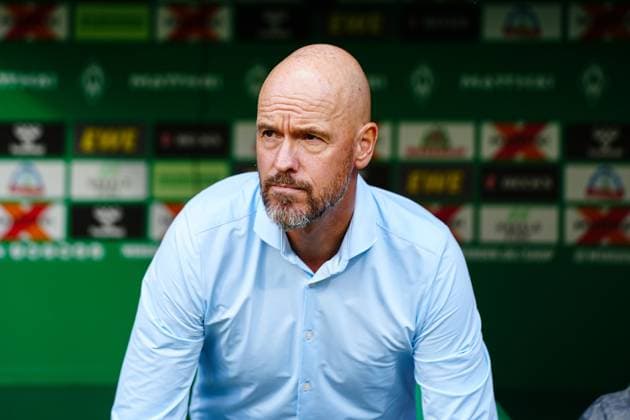 Erik ten Hag (Bayer 04 Leverkusen, Trainer) GER, SV Werder Bremen vs. Bayer 04 Leverkusen, Fussball, Bundesliga, Spieltag 2, Spielzeit 2025 2026, 30.08.2025 DFL REGULATIONS PROHIBIT ANY USE OF PHOTOGRAPHS AS IMAGE SEQUENCES AND OR QUASI-VIDEO GER, SV Werder Bremen vs. Bayer 04 Leverkusen, Fussball, Bundesliga, Spieltag 2, Spielzeit 2025 2026, 30.08.2025 Bremen Copyright: xEibner-Pressefoto MarcelxvonxFehrnx EP_MFN