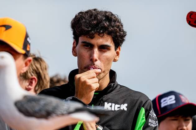2025-08-31 F1 - Heineken Dutch GP - Grand Prix Drivers Parade ZANDVOORT, NETHERLANDS - AUGUST 31: Gabriel Bortoleto of Kick Sauber at the Grand Prix Drivers Parade during F1 - Heineken Dutch GP on August 31, 2025 in Zandvoort, Netherlands. Zandvoort Netherlands Content not available for redistribution in The Netherlands directly or indirectly through any third parties. Copyright: xAndrexWeeningx