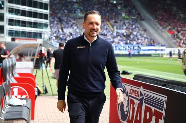 31.08.2025, xmohx, Fussball 2.Bundesliga, 1.FC Kaiserslautern - SV Darmstadt 98 v.l. Sportdirektor Marcel Klos (1. FC Kaiserslautern) (DFL DFB REGULATIONS PROHIBIT ANY USE OF PHOTOGRAPHS as IMAGE SEQUENCES and or QUASI-VIDEO) Kaiserslautern