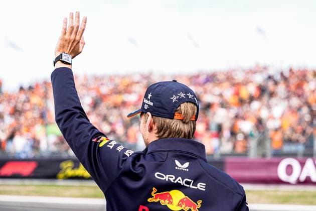 2025-08-31 F1 - Heineken Dutch GP - Grand Prix Drivers Parade ZANDVOORT, NETHERLANDS - AUGUST 31: Max Verstappen of Red Bull Racing at the Grand Prix Drivers Parade during F1 - Heineken Dutch GP on August 31, 2025 in Zandvoort, Netherlands. Zandvoort Netherlands Content not available for redistribution in The Netherlands directly or indirectly through any third parties. Copyright: xAndrexWeeningx