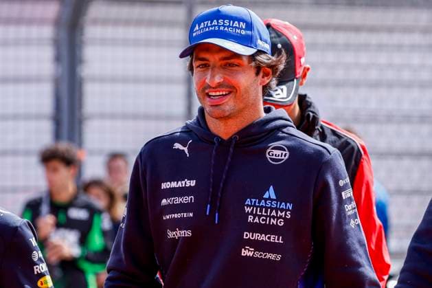 Drivers Parade Carlos Sainz of Spain and Williams looks on during the Formula 1 Heineken Dutch Grand Prix 2025 on Day 3 at Circuit Zandvoort on August 31, 2025 in Zandvoort, Netherlands. (Photo by Marcel ter Bals DeFodi Images)