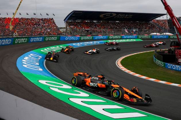 F1 - DUTCH GRAND PRIX 2025 81 during the 2025 Formula 1 Heineken Dutch Grand Prix, 15th round of the 2025 FIA Formula One World Championship, WM, Weltmeisterschaft from August 29 to 31, 2025 on the Zandvoort Circuit, in Zandvoort, Netherlands - ZandvoortNetherlands  Copyright: xANTONINxVINCENTx