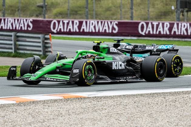 2025-08-31 F1 - Heineken Dutch GP - Grand Prix Race ZANDVOORT, NETHERLANDS - AUGUST 31: Gabriel Bortoleto of Kick Sauber competing in the Grand Prix Race during F1 - Heineken Dutch GP on August 31, 2025 in Zandvoort, Netherlands. Zandvoort Netherlands Content not available for redistribution in The Netherlands directly or indirectly through any third parties. Copyright: xAndrexWeeningx