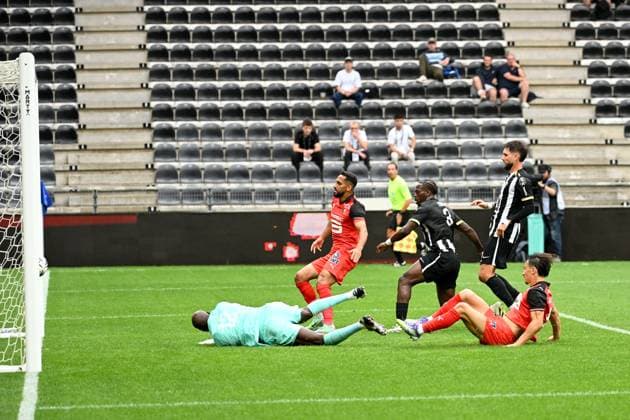 Angers SCO v Stade Rennais FC - Ligue 1 McDonald s 2025 2026 09 Esteban LEPAUL (srfc) during the Ligue 1 McDonald s match between Angers and Rennes at Stade Raymond Kopa on August 31, 2025 in Angers, France. Angers France  Copyright: xFEPx 776348120