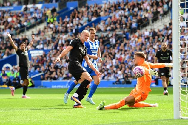 Brighton and Hove Albion v Manchester City Premier League 31 08 2025. Copyright: xJeffxMoodx PSI-22734-0028