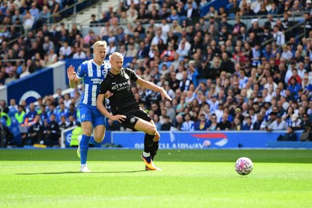 Brighton and Hove Albion v Manchester City Premier League 31 08 2025. Copyright: xJeffxMoodx PSI-22734-0045
