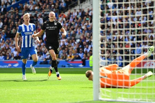 Brighton and Hove Albion v Manchester City Premier League 31 08 2025. Copyright: xJeffxMoodx PSI-22734-0048