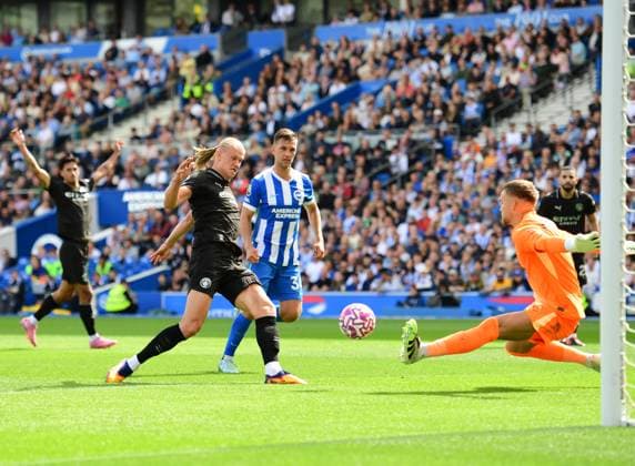Brighton and Hove Albion v Manchester City Premier League 31 08 2025. Copyright: xJeffxMoodx PSI-22734-0027