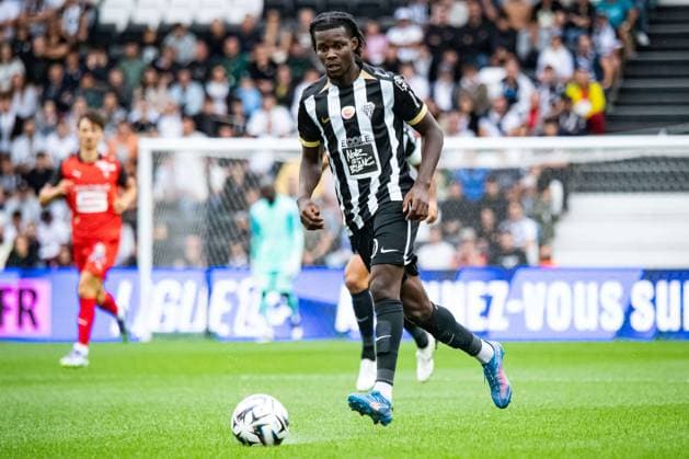 FOOTBALL : SCO Angers vs Stade Rennais - Ligue 1 - JournÃ e 3 - 31 08 2025 Prosper Peter (ANGERS SCO) AngersFrance  Copyright: xBaptistexAutissierx