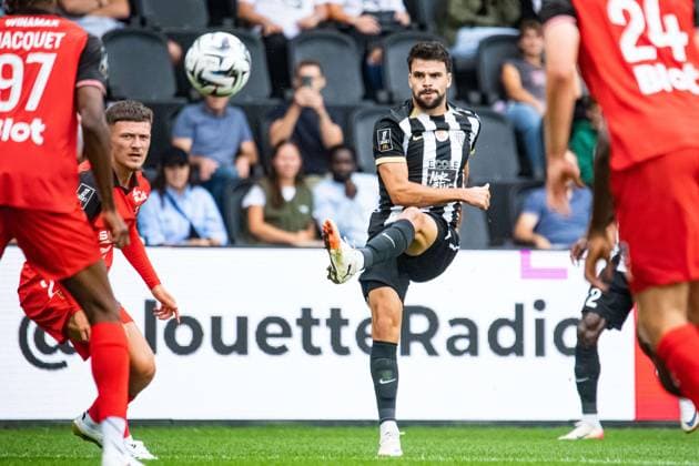 FOOTBALL : SCO Angers vs Stade Rennais - Ligue 1 - JournÃ e 3 - 31 08 2025 Louis Mouton (ANGERS SCO) AngersFrance  Copyright: xBaptistexAutissierx