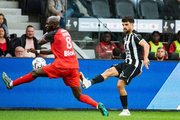 FOOTBALL : SCO Angers vs Stade Rennais - Ligue 1 - JournÃ e 3 - 31 08 2025 Louis Mouton (ANGERS SCO) AngersFrance  Copyright: xBaptistexAutissierx