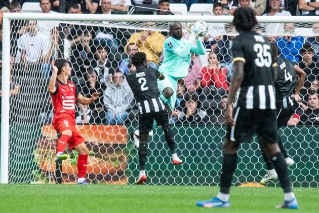 FOOTBALL : SCO Angers vs Stade Rennais - Ligue 1 - JournÃ e 3 - 31 08 2025 HervÃ Koffi (ANGERS SCO) AngersFrance  Copyright: xBaptistexAutissierx