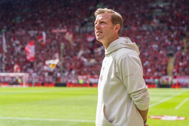 Freisteller, Portrait Florian Kohfeldt (SV Darmstadt 98, Cheftrainer) vor dem Anpfiff, GER, 1. FC Kaiserslautern vs. SV Darmstadt 98, Fussball, 2. Bundesliga, 4. Spieltag, Saison 2025 2026, 31.08.2025, DFL REGULATIONS PROHIBIT ANY USE OF PHOTOGRAPHS AS IMAGE SEQUENCES AND OR QUASI-VIDEO, GER, 1. FC Kaiserslautern vs. SV Darmstadt 98, Fussball, 2. Bundesliga, 4. Spieltag, Saison 2025 2026, 31.08.2025 Kaiserslautern