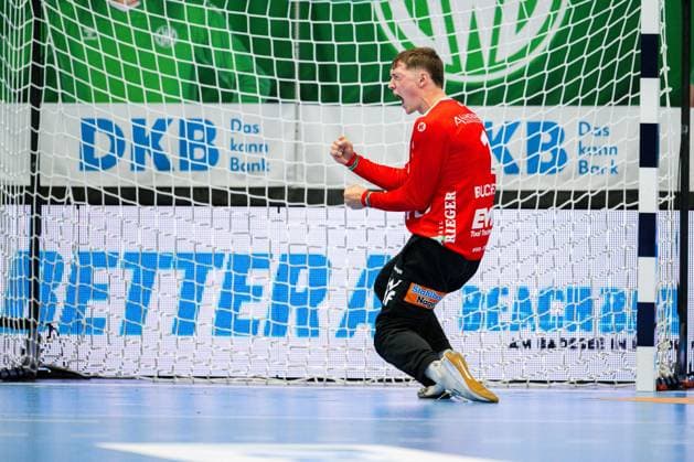 31.08.2025 - Handball, 2025 2026, 1. Bundesliga, 1. Spieltag, GWD Minden - Frisch auf Göppingen: Julian Buchele (Göppingen)