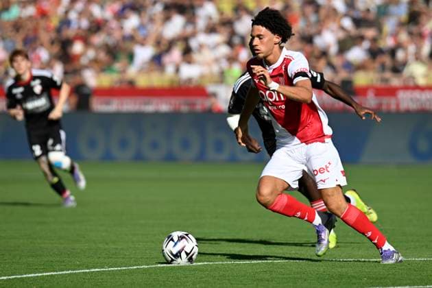 FOOTBALL : AS Monaco VS RC Strasbourg Alsace - Ligue 1 Mcdonald s - 31 08 2025 Maghnes Akliouche (ASM) - Ligue 1 Mcdonald s match between AS Monaco and Racing Club de Strasbourg Alsace on August 31, 2025 at the Louis II Stadium in Monaco. MonacoMonaco  Copyright: xWilliamxCannarellax