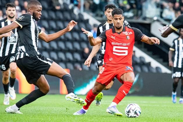 FOOTBALL : SCO Angers vs Stade Rennais - Ligue 1 - JournÃ e 3 - 31 08 2025 Ludovic Blas (Stade Rennais) AngersFrance  Copyright: xBaptistexAutissierx