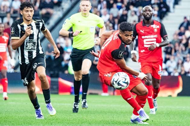 FOOTBALL : SCO Angers vs Stade Rennais - Ligue 1 - JournÃ e 3 - 31 08 2025 Ludovic Blas (Stade Rennais) AngersFrance  Copyright: xBaptistexAutissierx