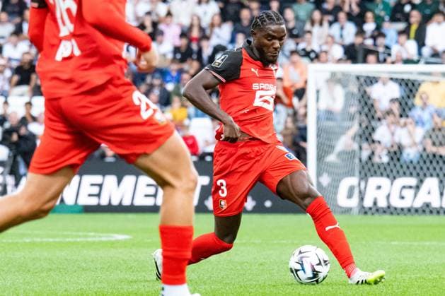 FOOTBALL : SCO Angers vs Stade Rennais - Ligue 1 - JournÃ e 3 - 31 08 2025 Lilian Brassier (Stade Rennais) AngersFrance  Copyright: xBaptistexAutissierx