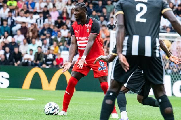 FOOTBALL : SCO Angers vs Stade Rennais - Ligue 1 - JournÃ e 3 - 31 08 2025 Lilian Brassier (Stade Rennais) AngersFrance  Copyright: xBaptistexAutissierx