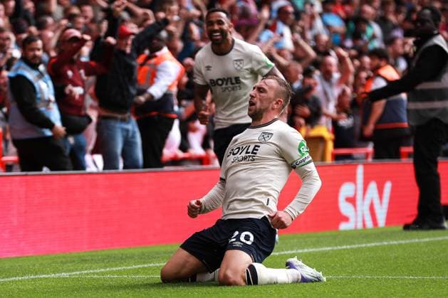 Nottingham Forest FC v West Ham United FC, English Premier League Jarrod Bowen of West Ham United celebrates his goal making it 1-0 during the Nottingham Forest FC v West Ham United FC English Premier League match at the City Ground, Nottingham, England, United Kingdom on 31 August 2025 Credit: Ryan Crockett Every Second Media Editorial use only. All images are copyright Every Second Media Limited. No images may be reproduced without prior permission. All rights reserved. Premier League and Football League images are subject to licensing agreements with Football DataCo Limited. see https: www.football-dataco.com Copyright: xIMAGO EveryxSecondxMediax ESM-1571-0086 RyanxCrockettx xEveryxSecondxMediax