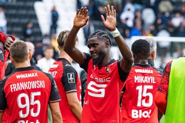 FOOTBALL : SCO Angers vs Stade Rennais - Ligue 1 - JournÃ e 3 - 31 08 2025 Lilian Brassier (Stade Rennais) AngersFrance  Copyright: xBaptistexAutissierx