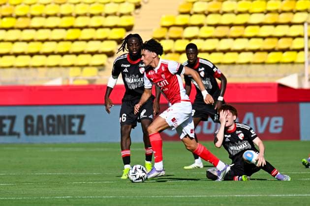 FOOTBALL : AS Monaco VS RC Strasbourg Alsace - Ligue 1 Mcdonald s - 31 08 2025 Maghnes Akliouche (ASM) - Ligue 1 Mcdonald s match between AS Monaco and Racing Club de Strasbourg Alsace on August 31, 2025 at the Louis II Stadium in Monaco. MonacoMonaco  Copyright: xWilliamxCannarellax