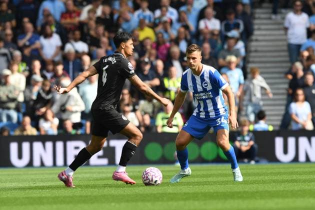 Brighton and Hove Albion v Manchester City Premier League 31 08 2025. Copyright: xJeffxMoodx PSI-22734-0071