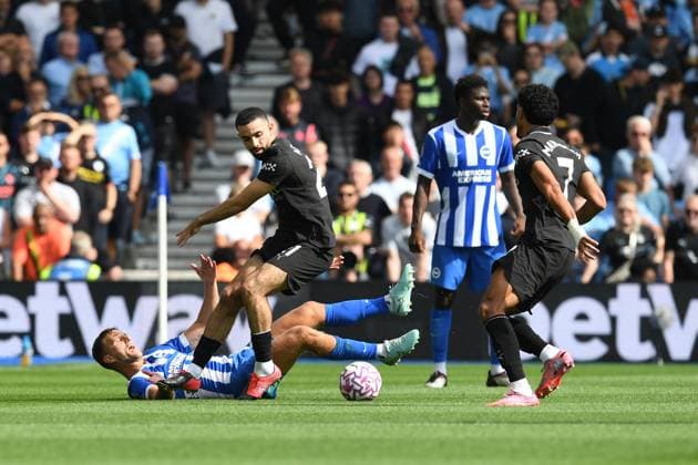 Brighton and Hove Albion v Manchester City Premier League 31 08 2025. Copyright: xJeffxMoodx PSI-22734-0074