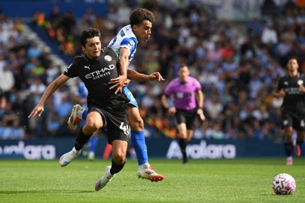 Brighton and Hove Albion v Manchester City Premier League 31 08 2025. Copyright: xJeffxMoodx PSI-22734-0077