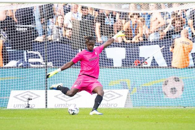 FOOTBALL : Le Havre vs Nice - Ligue 1 - 31 08 2025 Mory Diaw ( 99 - Le Havre ) during the Ligue 1 match between Havre AC and OGC Nice at Stade Oceane on August 31, 2025 in Le Havre, France. ( Photo by Federico Pestellini PsnewZ ) - Le HavreFrance  Copyright: xFedericoxPestellinix
