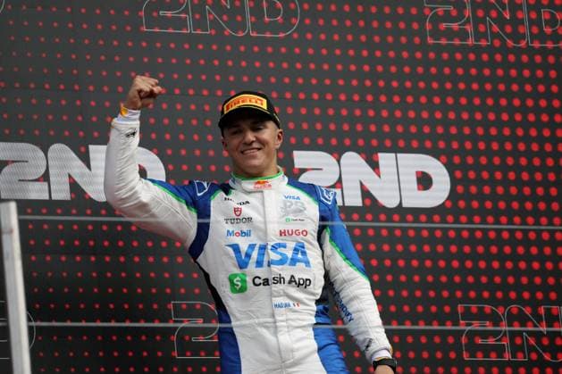 Zandvoort, Niederlande 28.- 31. August 2025: FIA - Formel 1 - WM - Dutch Grand Prix - 2025 - Rennen Sonntag Im Bild: Isack Hadjar (FRA) erstes F1 Podium Circuit Zandvoort Copyright: xFotostandx xBeierx