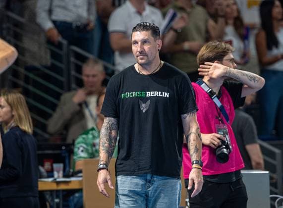 Handball, Herren, Saison 2025 2026, DAIKIN Handball-Bundesliga (1. Spieltag), Füchse Berlin - Bergischer HC, Vorstand Stefan Kretzschmar (Füchse Berlin), 31.08.2025, Copyright: xSebastianxRäppold MatthiasxKochx
