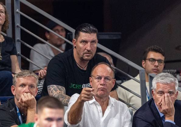 Handball, Herren, Saison 2025 2026, DAIKIN Handball-Bundesliga (1. Spieltag), Füchse Berlin - Bergischer HC, Vorstand Stefan Kretzschmar (Füchse Berlin), 31.08.2025, Copyright: xSebastianxRäppold MatthiasxKochx