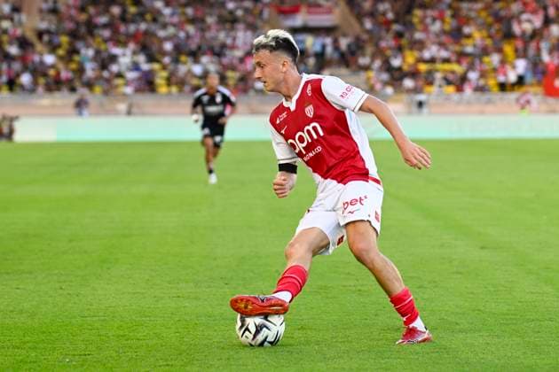 FOOTBALL : AS Monaco VS RC Strasbourg Alsace - Ligue 1 Mcdonald s - 31 08 2025 Aleksandr Golovin (ASM) - Ligue 1 Mcdonald s match between AS Monaco and Racing Club de Strasbourg Alsace on August 31, 2025 at the Louis II Stadium in Monaco. MonacoMonaco  Copyright: xWilliamxCannarellax