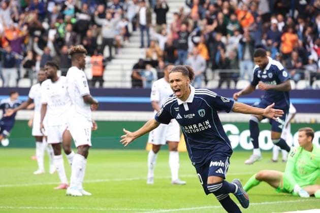 FOOTBALL : Paris FC Vs FC Metz - Ligue 1 - 31 08 2025 Joie sur le deuxieme but de Ilan Kebbal (Paris FC) ParisFrance  Copyright: xMichtofx
