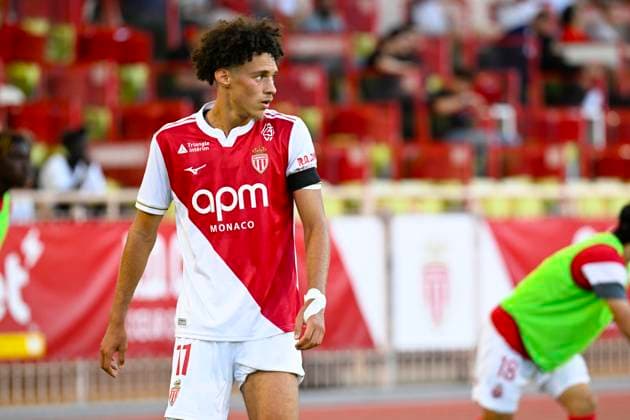 FOOTBALL : AS Monaco VS RC Strasbourg Alsace - Ligue 1 Mcdonald s - 31 08 2025 Maghnes Akliouche (ASM) - Ligue 1 Mcdonald s match between AS Monaco and Racing Club de Strasbourg Alsace on August 31, 2025 at the Louis II Stadium in Monaco. MonacoMonaco  Copyright: xWilliamxCannarellax