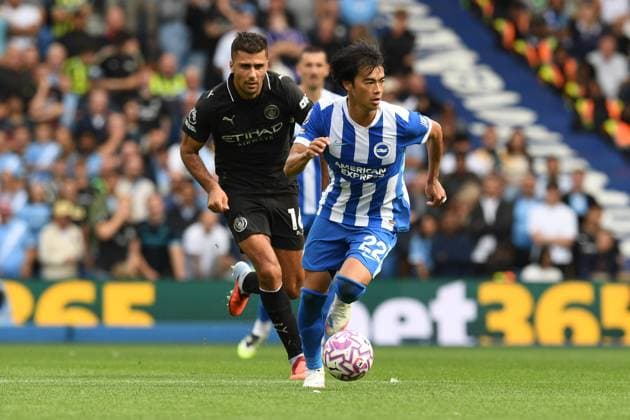 Brighton and Hove Albion v Manchester City Premier League 31 08 2025. Copyright: xJeffxMoodx PSI-22734-0096