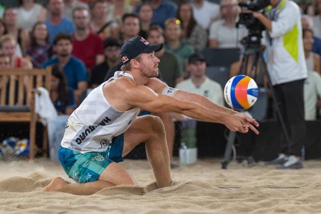 RECORD DATE NOT STATED Beach Pro Tour - Elite 16 Hamburg, 31.08.2025 Christian Sandlie Sorum (Player 2, NOR); Beach Pro Tour - Elite 16 Hamburg am 31.08.2025 Copyright: xBEAUTIFULxSPORTS PeterxWeberx