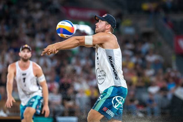 RECORD DATE NOT STATED Beach Pro Tour - Elite 16 Hamburg, 31.08.2025 Christian Sandlie Sorum (Player 2, NOR); Beach Pro Tour - Elite 16 Hamburg am 31.08.2025 Copyright: xBEAUTIFULxSPORTS PeterxWeberx