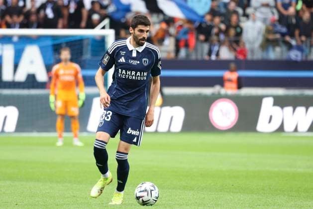 FOOTBALL : Paris FC Vs FC Metz - Ligue 1 - 31 08 2025 Pierre Lees-Melou (Paris FC) ParisFrance  Copyright: xMichtofx