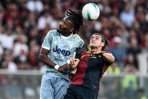 Mp Genova 31 08 2025 - campionato di calcio Serie A Genoa-Juventus foto Matteo Papini Image nella foto: Lorenzo Colombo -Khephren Thuram 