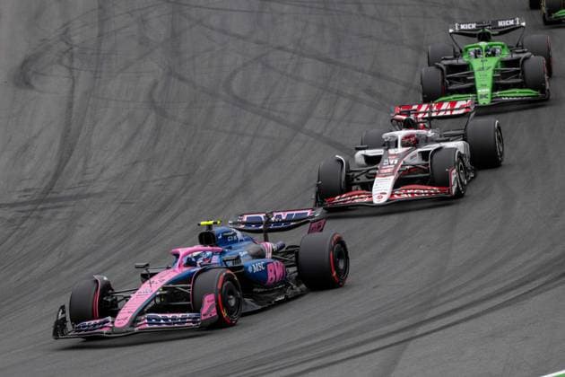Franco Colapinto 43, BWT Alpine F1 Team,Esteban Ocon, BWT Alpine F1 Team, Niko Hülkenberg 27, Stake F1 Team Kick Sauber, Rennen, Grosser Preis von Netherlands, Motorsport, Herren, Formel 1, 31.08.2025 Zandvoort Niederlande Niederlande