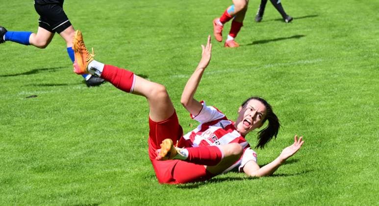 31.08..2025 xkhx Kassel Regionalliga Süd Saison 2025 2026 Frauen KSV Hessen Kassel - FFC Wacker München Franziska Koch (Kassel)