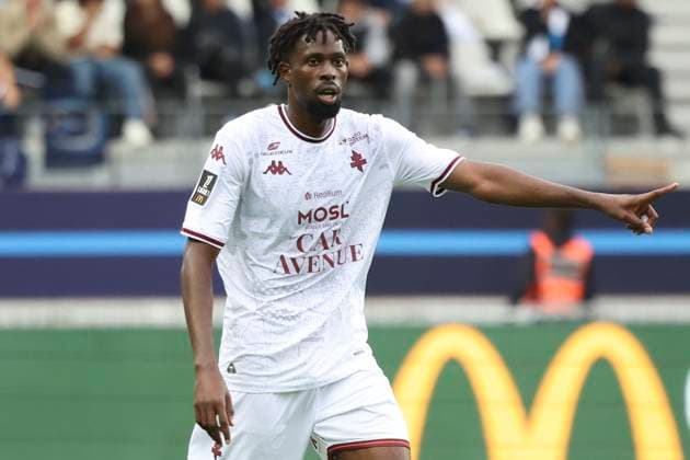 FOOTBALL : Paris FC Vs FC Metz - Ligue 1 - 31 08 2025 Joseph Nduquidi (FC Metz) ParisFrance  Copyright: xMichtofx