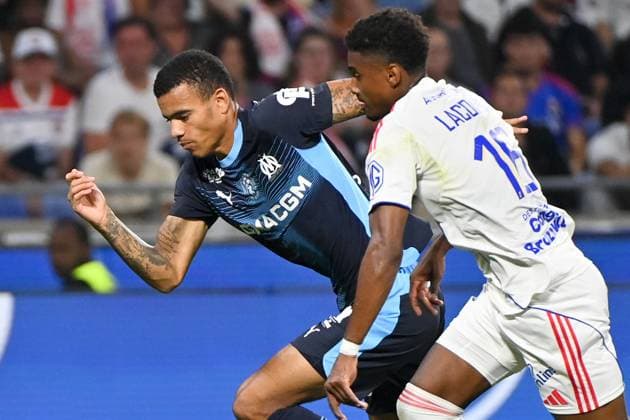 Olympique Lyonnais v Olympique de Marseille - Ligue 1 McDonald s 2025 2026 16 ABNER VINICIUS (ol) - 10 Mason GREENWOOD (om) during the Ligue 1 McDonald s match between Lyon and Marseille at Groupama Stadium on August 31, 2025 in Lyon, France. Lyon France  Copyright: xFEPx 776348118